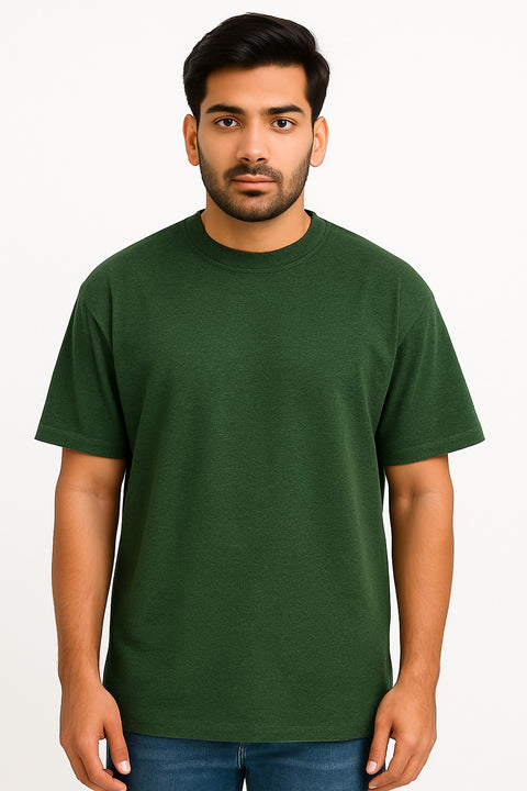 Oversized T-Shirt - Millage dark green - 190 GSM